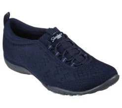 Skechers Relaxed Fit: Breathe-Easy - What A Beaut -Shoes Shop 100374 NVY E
