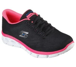 Skechers Glide-Step Flex - Sheer Virtue -Shoes Shop 104309 BKHP E