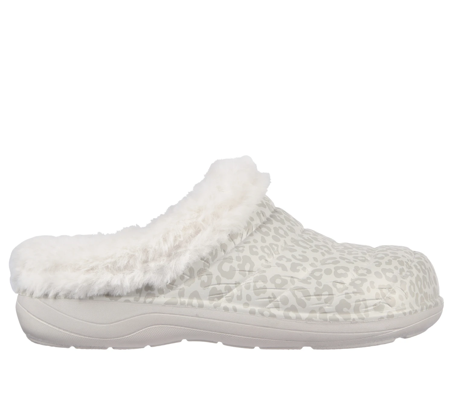 Skechers Foamies: Cozy Camper Lined - Snow Leopard 1 Skechers Foamies: Cozy Camper Lined - Snow Leopard
