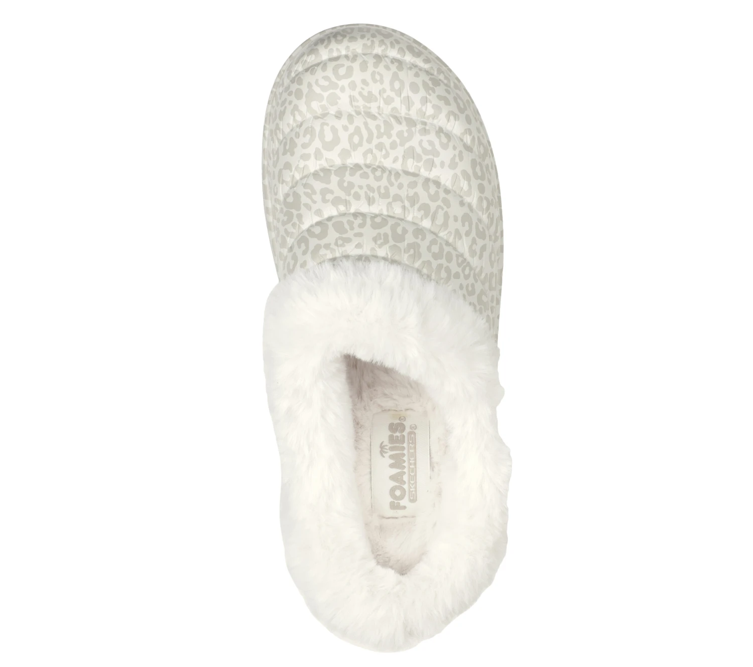 Skechers Foamies: Cozy Camper Lined - Snow Leopard 3 Skechers Foamies: Cozy Camper Lined - Snow Leopard - Image 3