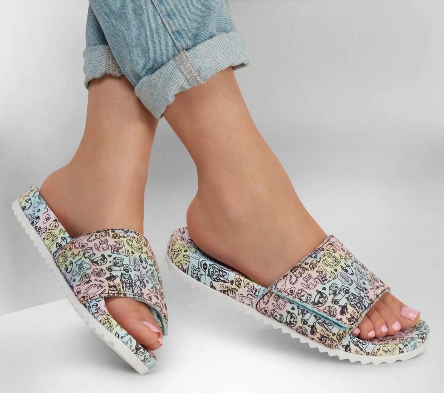 Skechers BOBS Pop Ups 2 - Pastel Sun 2 Skechers BOBS Pop Ups 2 - Pastel Sun - Image 2