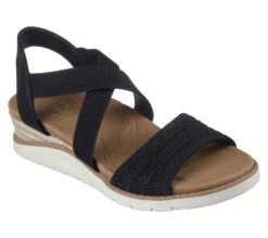 Skechers BOBS Arch Fit Beach Kiss - Boho Beyond 9 Skechers BOBS Arch Fit Beach Kiss - Boho Beyond -Shoes Shop 114013 BLK E