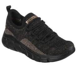 Skechers BOBS Sport B Flex - Fall Sparks -Shoes Shop 117113 BKGD F