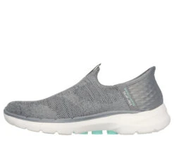 Skechers Slip-ins: GO WALK 6 - Fabulous View 10 Skechers Slip-ins: GO WALK 6 - Fabulous View -Shoes Shop 124569 GRY E