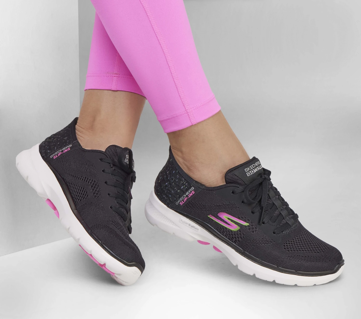 Skechers Slip-Ins: GO WALK 6 - Vivid Idea 2 Skechers Slip-Ins: GO WALK 6 - Vivid Idea - Image 2