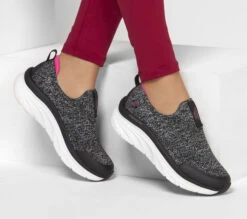 Skechers Relaxed Fit: D'Lux Walker - Quick Upgrade -Shoes Shop 149128 BKPK B