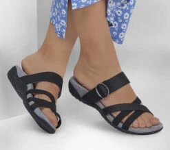 Skechers Arch Fit Reggae Trek - Summer Fling 7 Skechers Arch Fit Reggae Trek - Summer Fling -Shoes Shop 163265 BLK B