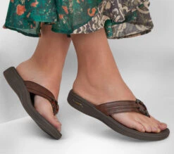 Skechers Arch Fit Maui - Summer Fun 7 Skechers Arch Fit Maui - Summer Fun -Shoes Shop 163373 BRN B