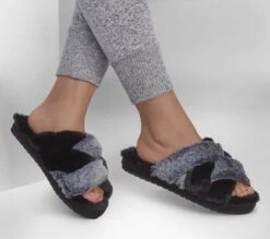 Skechers Cozy Slide - Lovely Vibes 7 Skechers Cozy Slide - Lovely Vibes -Shoes Shop 167634 BLK B