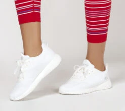 Skechers Bobs Sport Squad - Tough Talk -Shoes Shop 32504 WHT B