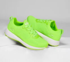 Skechers BOBS Sport Squad - Glowrider -Shoes Shop 33162 LIME B