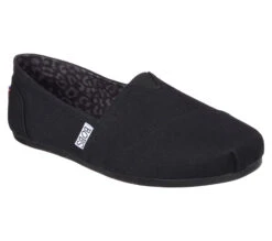 Skechers BOBS Plush - Peace And Love -Shoes Shop 33645 BLK F